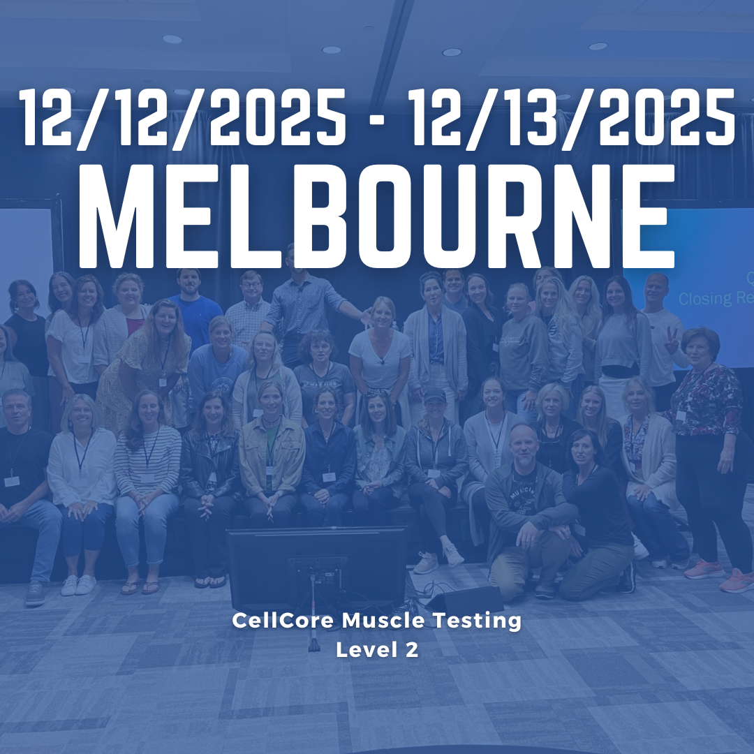 CellCore Muscle Testing Level 2 - Melbourne