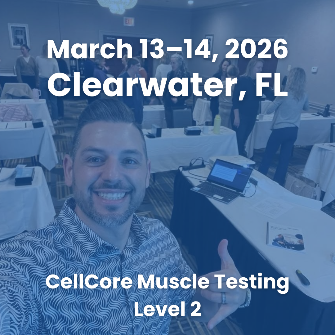 CellCore Muscle Testing - Clearwater FL - March 2026