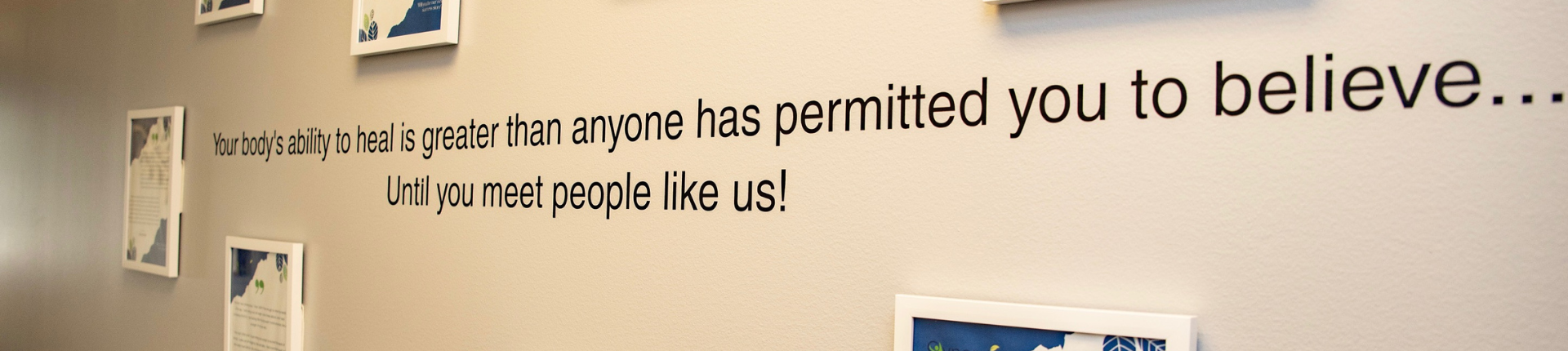 Synergy Nutrition & Wellness Testimonial Wall