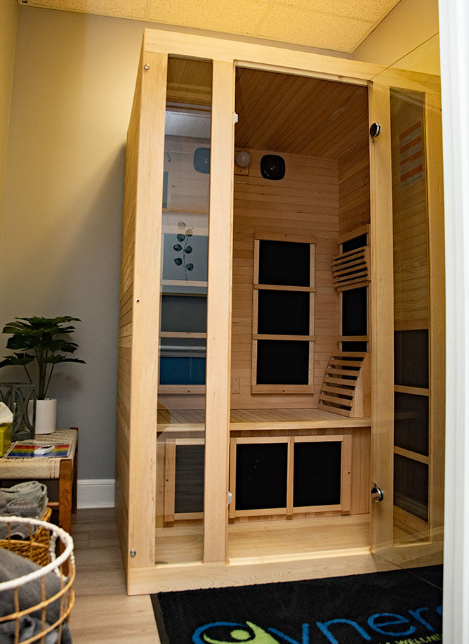 Infrared Sauna at Synergy Nutrition & Wellness