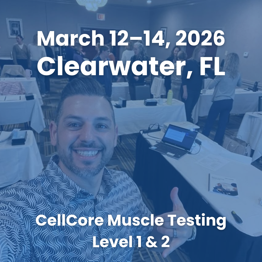 CellCore Muscle Testing - Clearwater FL - March 2026