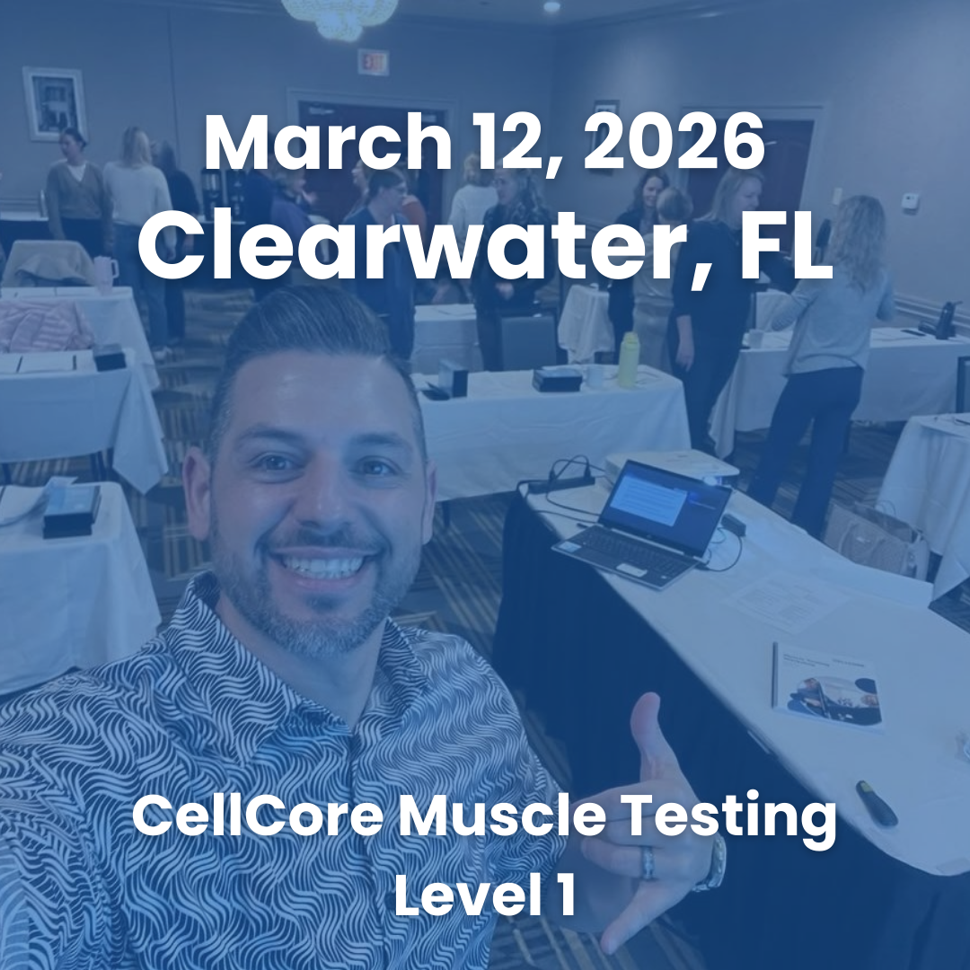 CellCore Muscle Testing - Clearwater FL - March 2026
