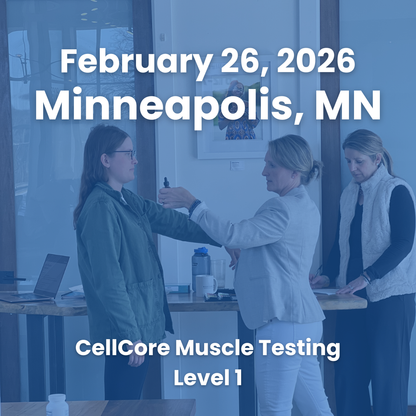 Minneapolis Feb 2026 CellCore Muscle Testing Level 1