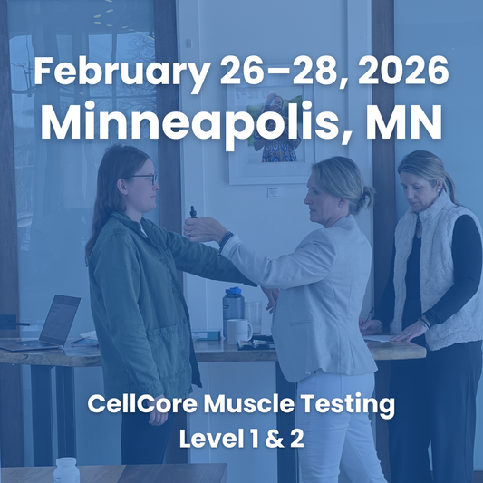 Minneapolis Feb 2026 CellCore Muscle Testing Level 1 and 2