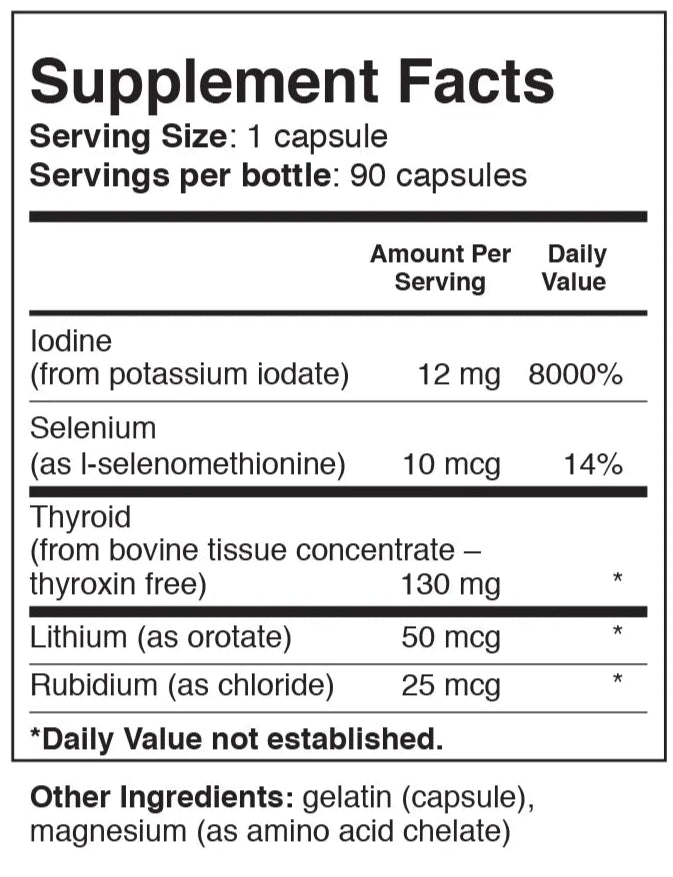 ReGenerZyme Thyriod