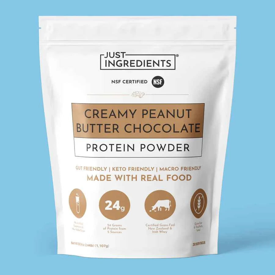 Creamy Peanut Butter Chocolate Protein Powder
