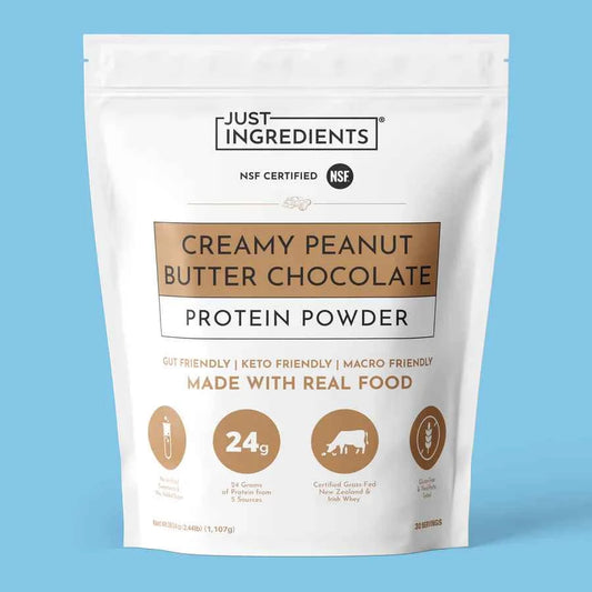 Creamy Peanut Butter Chocolate Protein Powder