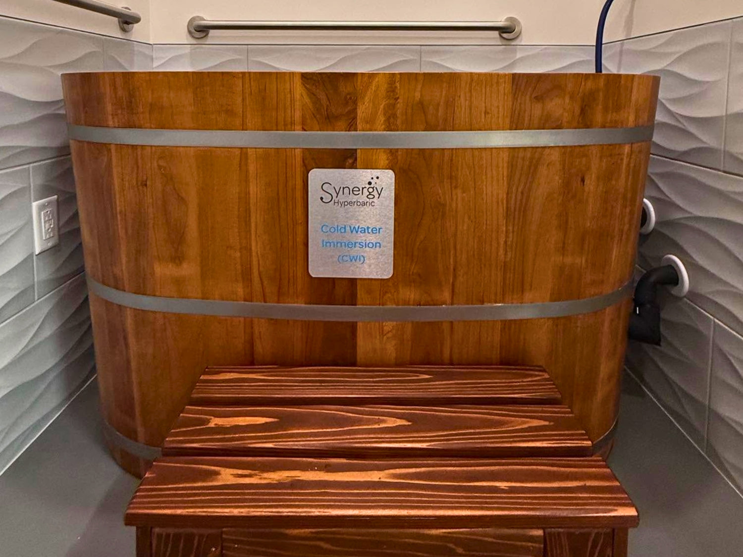 Synergy's cold plunge cold water immersion tub